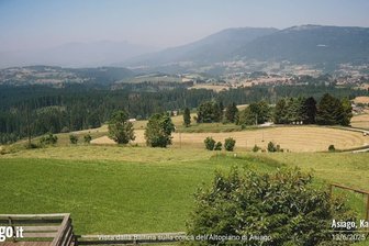 Webcam da Kaberlaba verso l’Altopiano dei Sette Comuni