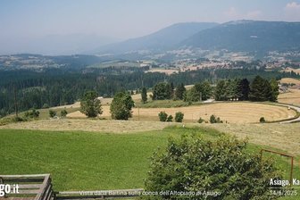 Webcam von Kaberlaba in Richtung der Hochebene der Sieben Gemeinden