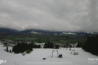 Webcam from Mount Kaberlaba towards Asiago and Camporovere