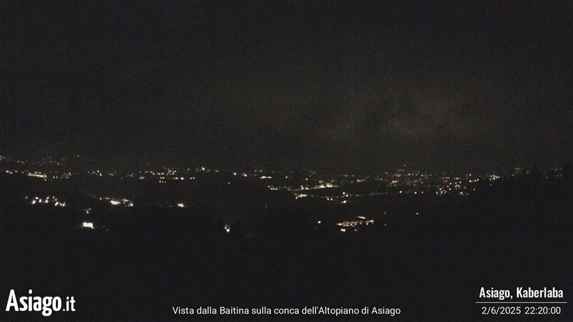 Webcam from Mount Kaberlaba towards Asiago and Camporovere