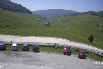 Webcam sulla valle di Valmaron e sul monte Lisser
