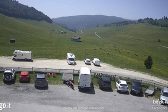 Webcam auf das Valmaron-Tal und den Berg Lisser