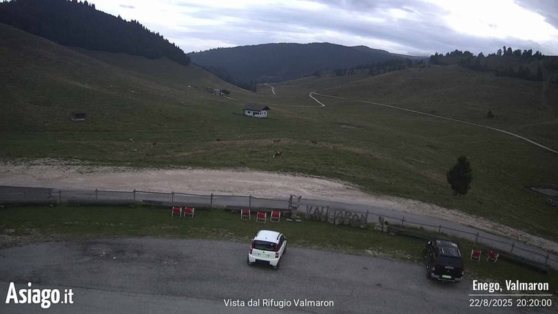 Webcam sulla valle di Valmaron e sul monte Lisser