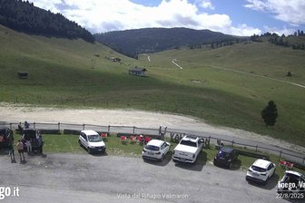 Webcam sulla valle di Valmaron e sul monte Lisser
