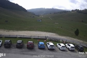 Webcam sulla valle di Valmaron e sul monte Lisser