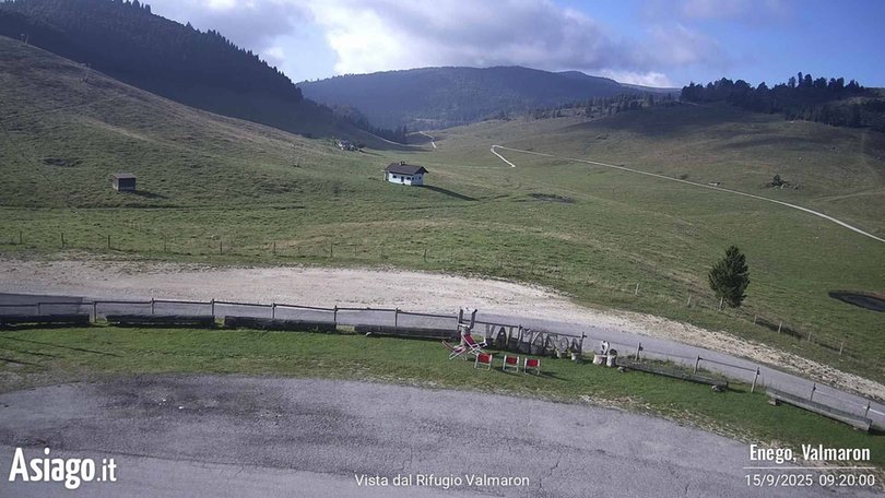 Webcam sulla valle di Valmaron e sul monte Lisser