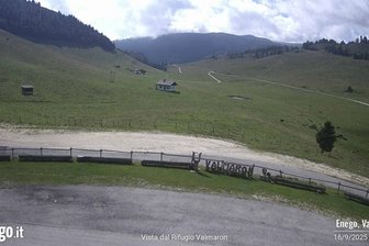 Webcam auf das Valmaron-Tal und den Berg Lisser