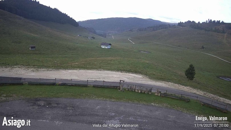 Webcam auf das Valmaron-Tal und den Berg Lisser