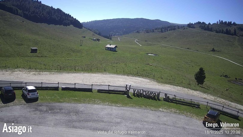 Webcam on the Valmaron valley and Mount Lisser