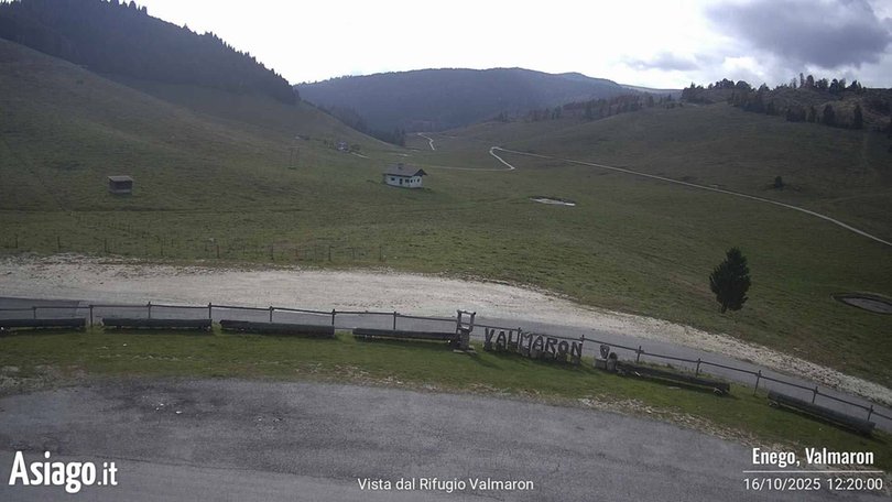 Webcam sulla valle di Valmaron e sul monte Lisser