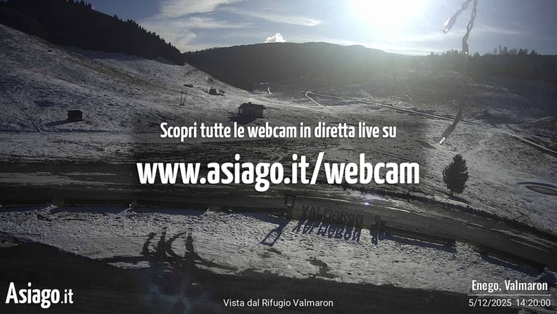 Webcam auf das Valmaron-Tal und den Berg Lisser