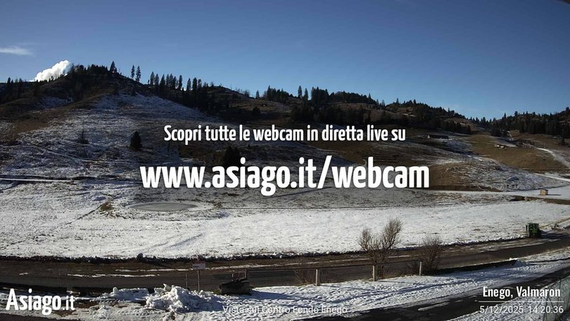 Webcam auf das Centro Fondo Enego und Marcesina