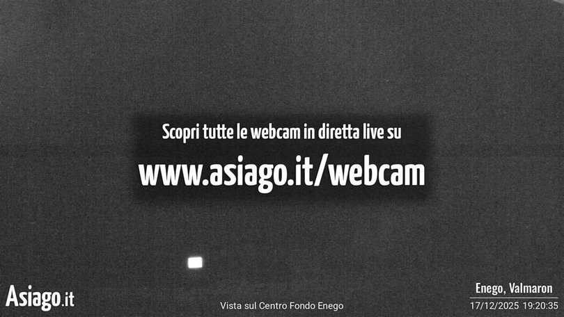 Webcam on the Centro Fondo Enego and Marcesina