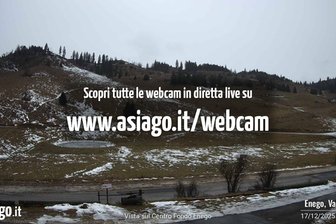 Webcam on the Centro Fondo Enego and Marcesina