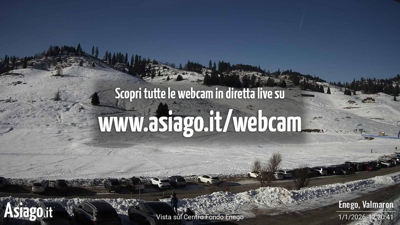 Webcam on the Centro Fondo Enego and Marcesina