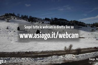 Webcam sul Centro Fondo Enego e Marcesina
