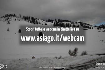 Webcam on the Centro Fondo Enego and Marcesina