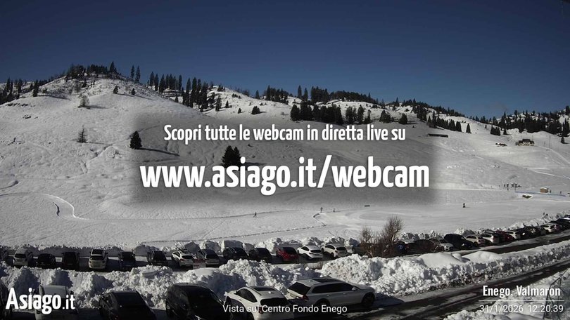 Webcam on the Centro Fondo Enego and Marcesina