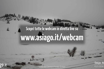 Webcam sul Centro Fondo Enego e Marcesina