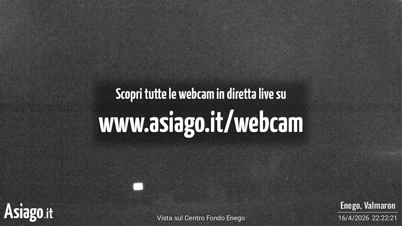 Webcam auf das Centro Fondo Enego und Marcesina