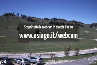 Webcam on the Centro Fondo Enego and Marcesina