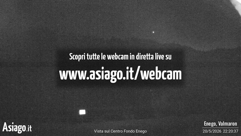 Webcam auf das Centro Fondo Enego und Marcesina
