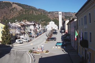 Webcam sulla Piazza di Foza sull'Altopiano di Asiago