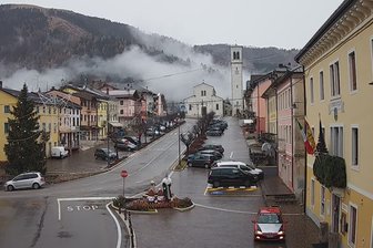 Webcam on the Piazza di Foza on the Asiago Plateau