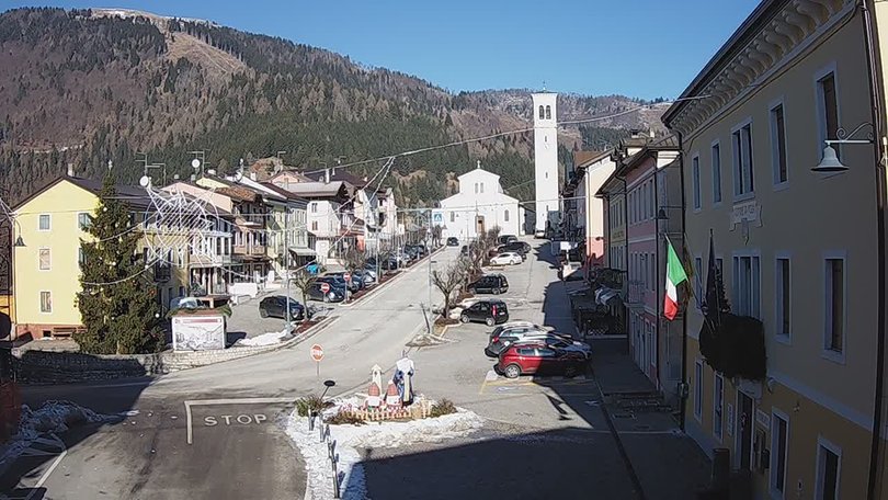 Webcam on the Piazza di Foza on the Asiago Plateau