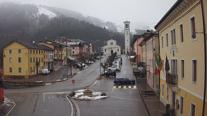 Webcam on the Piazza di Foza on the Asiago Plateau