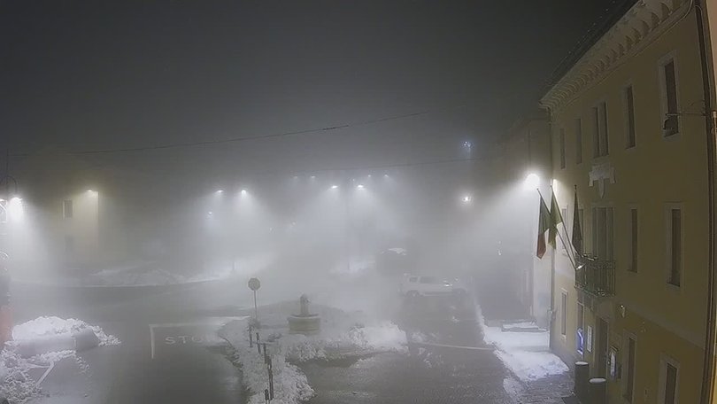 Webcam auf die Piazza di Foza auf der Hochebene von Asiago