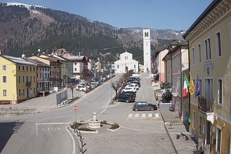 Webcam sulla Piazza di Foza sull'Altopiano di Asiago