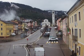 Webcam sulla Piazza di Foza sull'Altopiano di Asiago