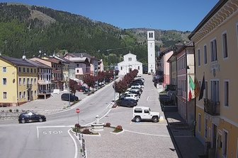 Webcam on the Piazza di Foza on the Asiago Plateau