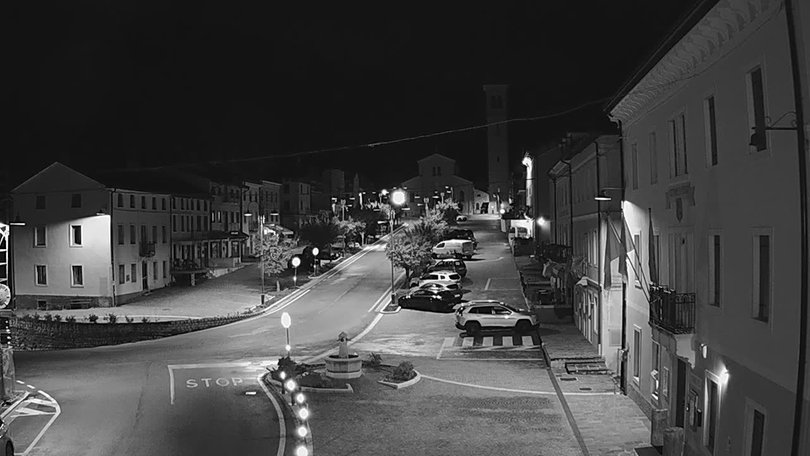 Webcam auf die Piazza di Foza auf der Hochebene von Asiago