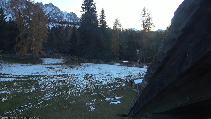 Webcam auf die Rosengartengruppe und die Latemargruppe