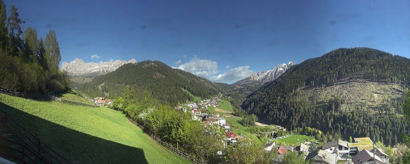 Webcam overlooking the village of Nova Levante in the Eggen Valley