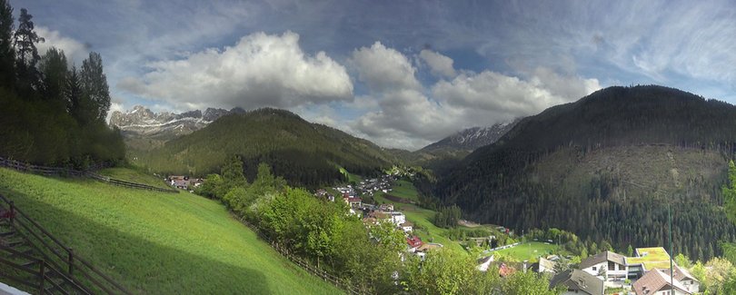 Webcam sul paese di Nova Levante in Val d'Ega