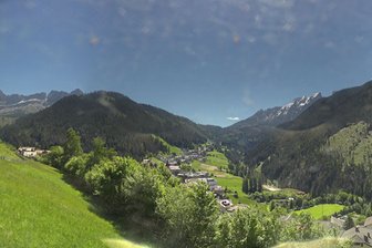 Webcam mit Blick auf das Dorf Welschnofen im Eggental