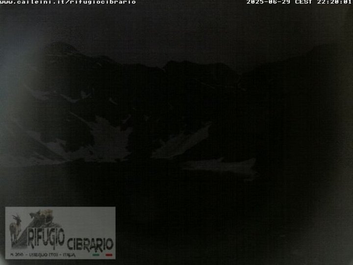 Webcam from the Luigi Cibrario Refuge on the Peraciaval basin