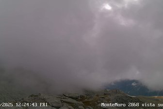 Webcam aus dem Passo del Turlo auf das Quarazza-Tal