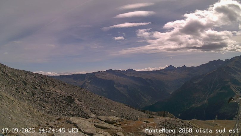 Webcam da Passo del Turlo verso Val Quarazza