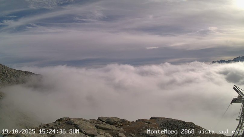 Webcam da Passo del Turlo verso Val Quarazza