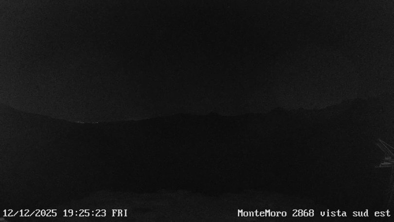 Webcam aus dem Passo del Turlo auf das Quarazza-Tal