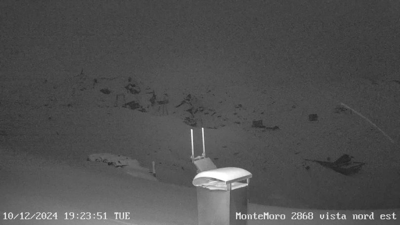 Webcam on the Passo del Monte Moro / Monte-Moro-Pass