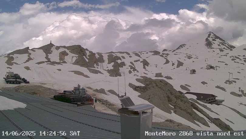 Webcam verso il Passo del Monte Moro