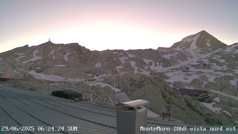 Webcam auf den Monte-Moro-Pass