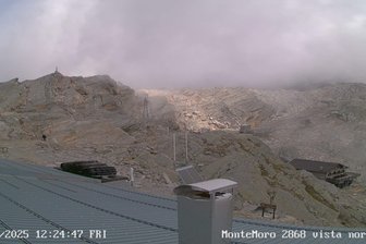 Webcam auf den Monte-Moro-Pass