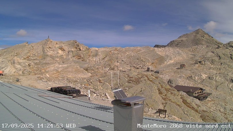 Webcam verso il Passo del Monte Moro