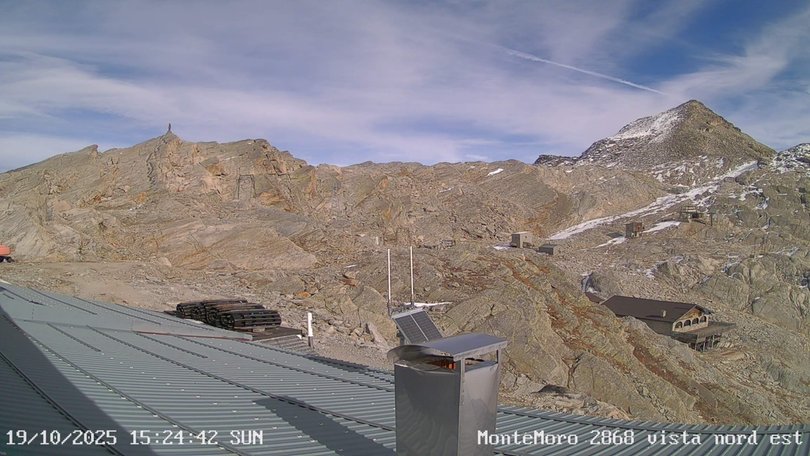 Webcam verso il Passo del Monte Moro